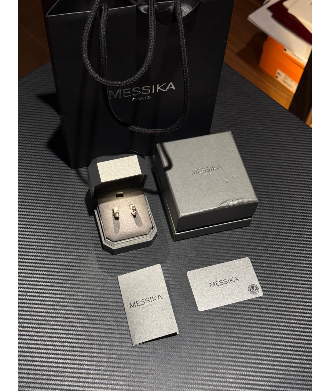 MESSIKA Золотые серьги из желтого золота, фото 3