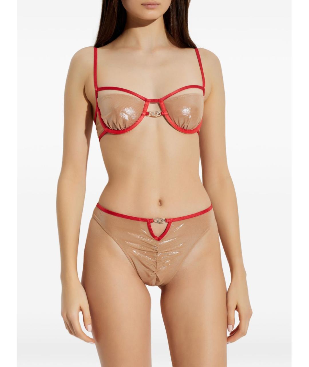 DIESEL Бежевые трусы, фото 3