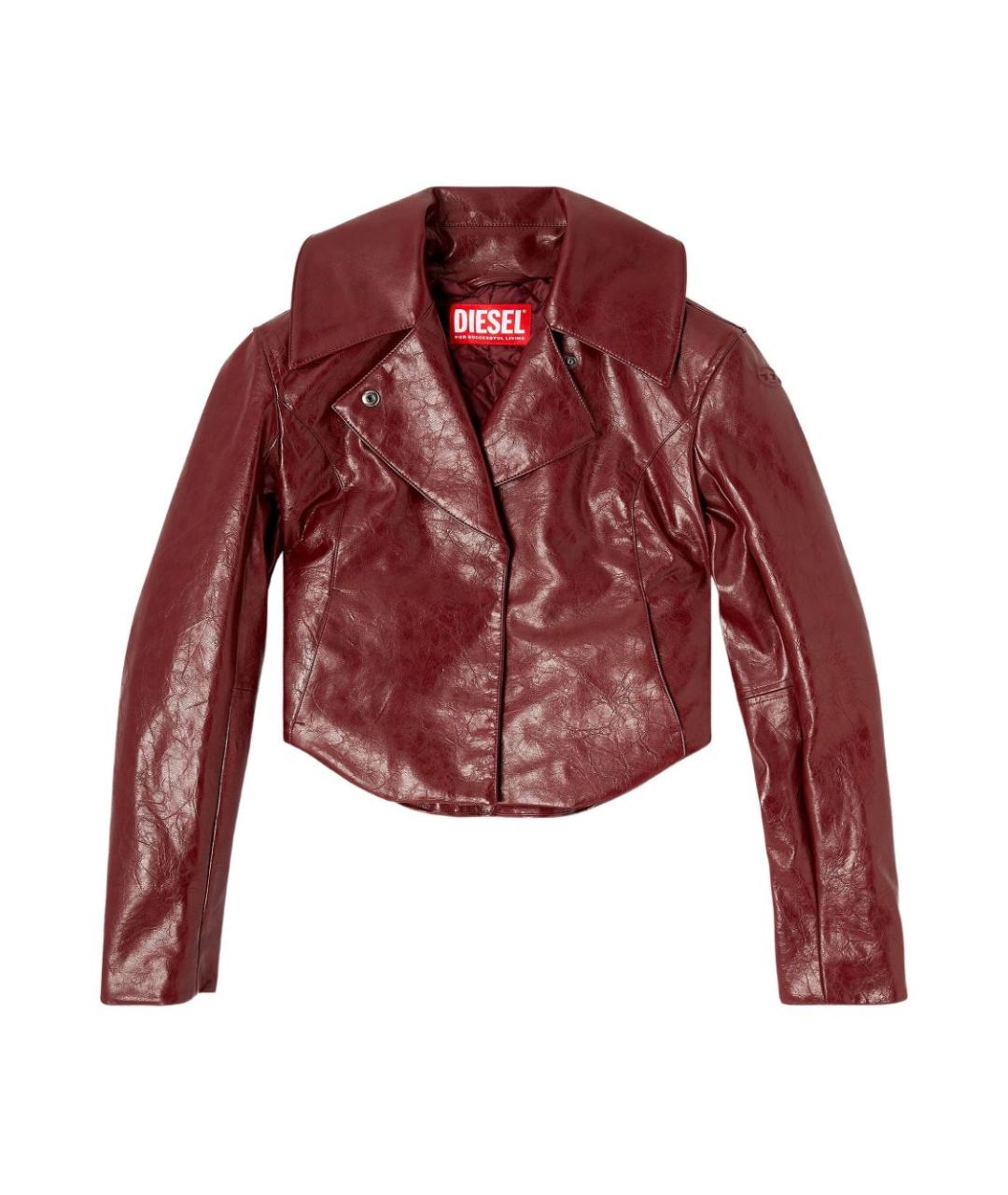 DIESEL Бордовая куртка, фото 1