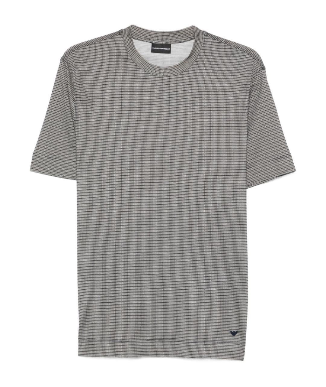 EMPORIO ARMANI Мульти хлопковая футболка, фото 1