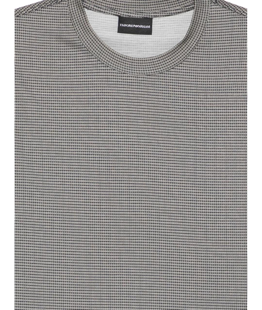 EMPORIO ARMANI Мульти хлопковая футболка, фото 3