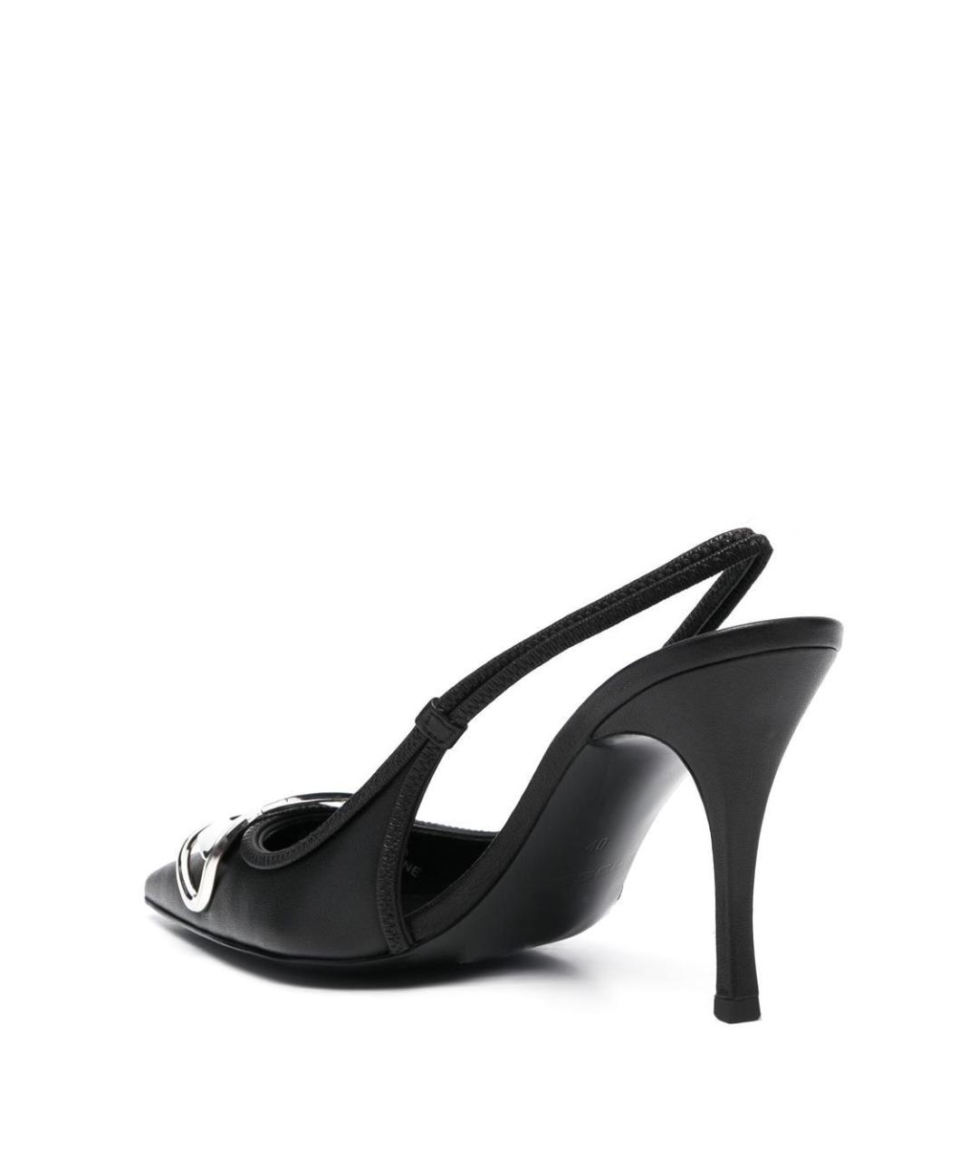 DIESEL Черные кожаные туфли, фото 2