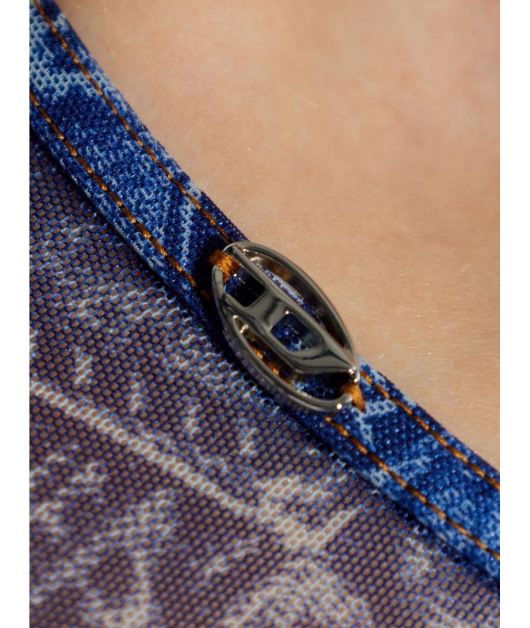 DIESEL Синяя футболка, фото 2