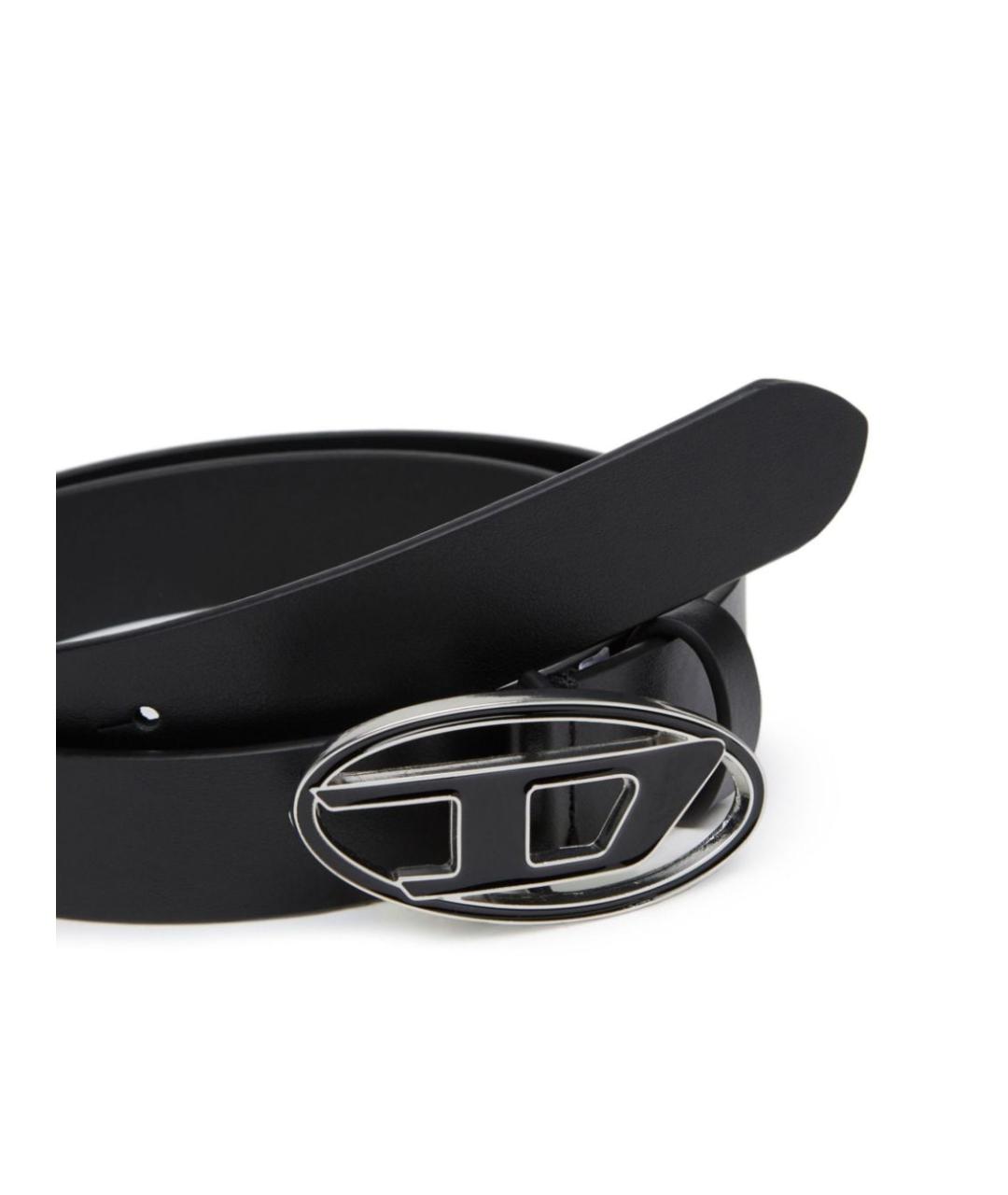 DIESEL Черный ремень, фото 3