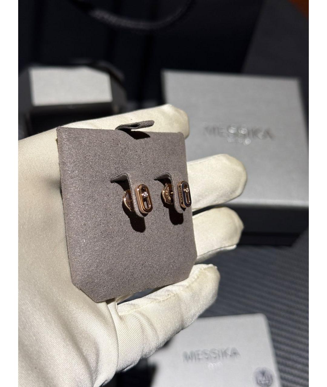 MESSIKA Розовые серьги из розового золота, фото 4