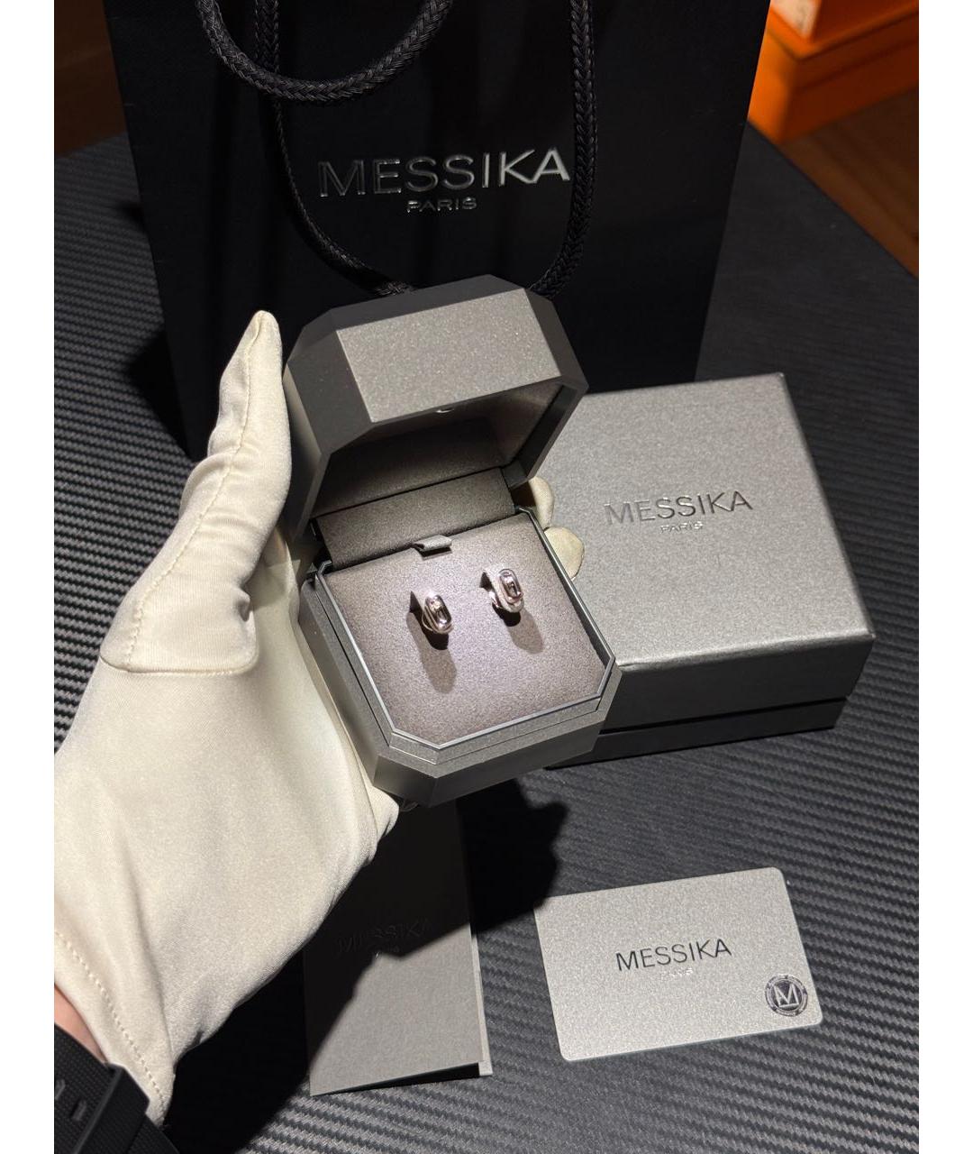 MESSIKA Розовые серьги из розового золота, фото 3