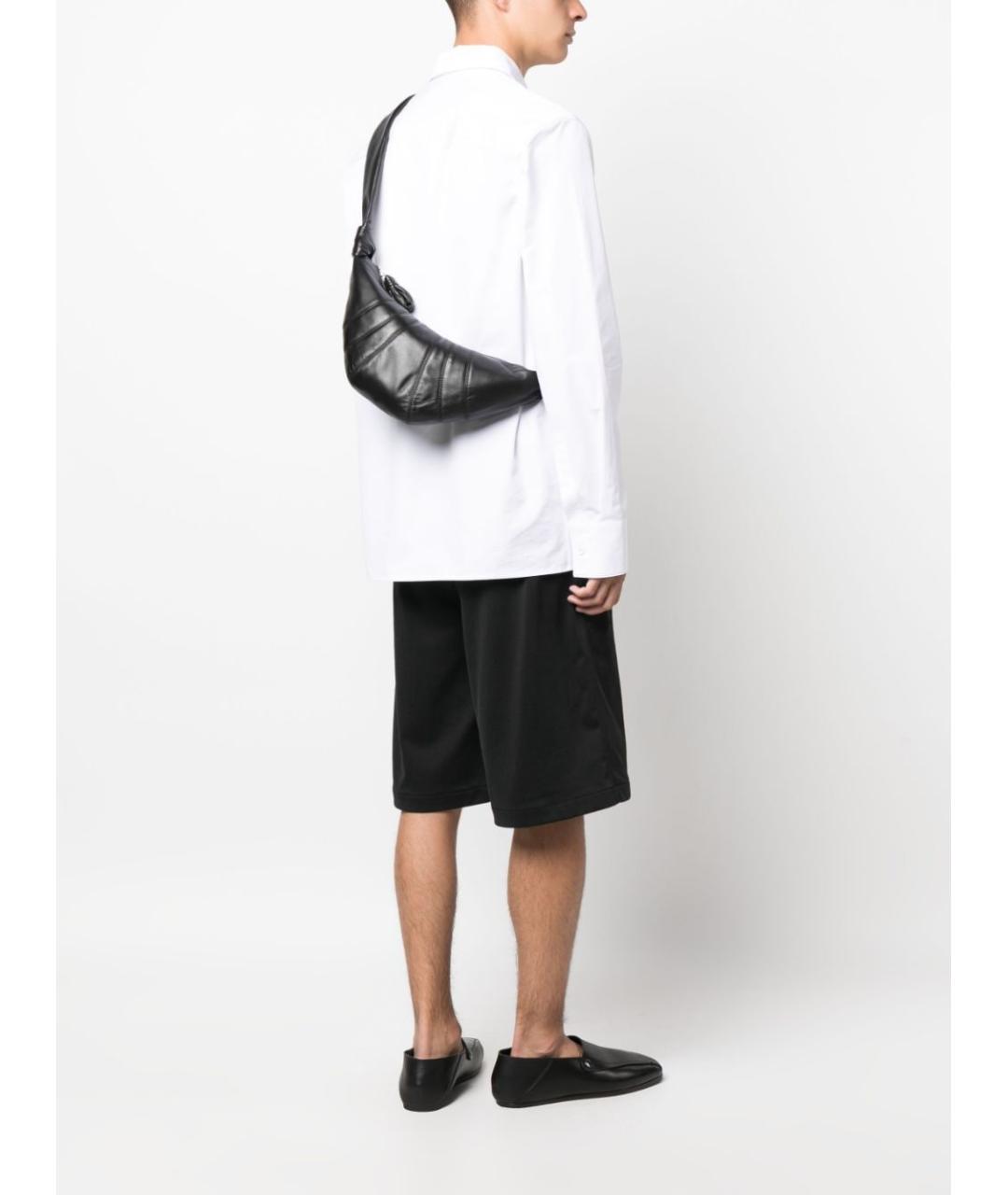 LEMAIRE Черная сумка на плечо, фото 5