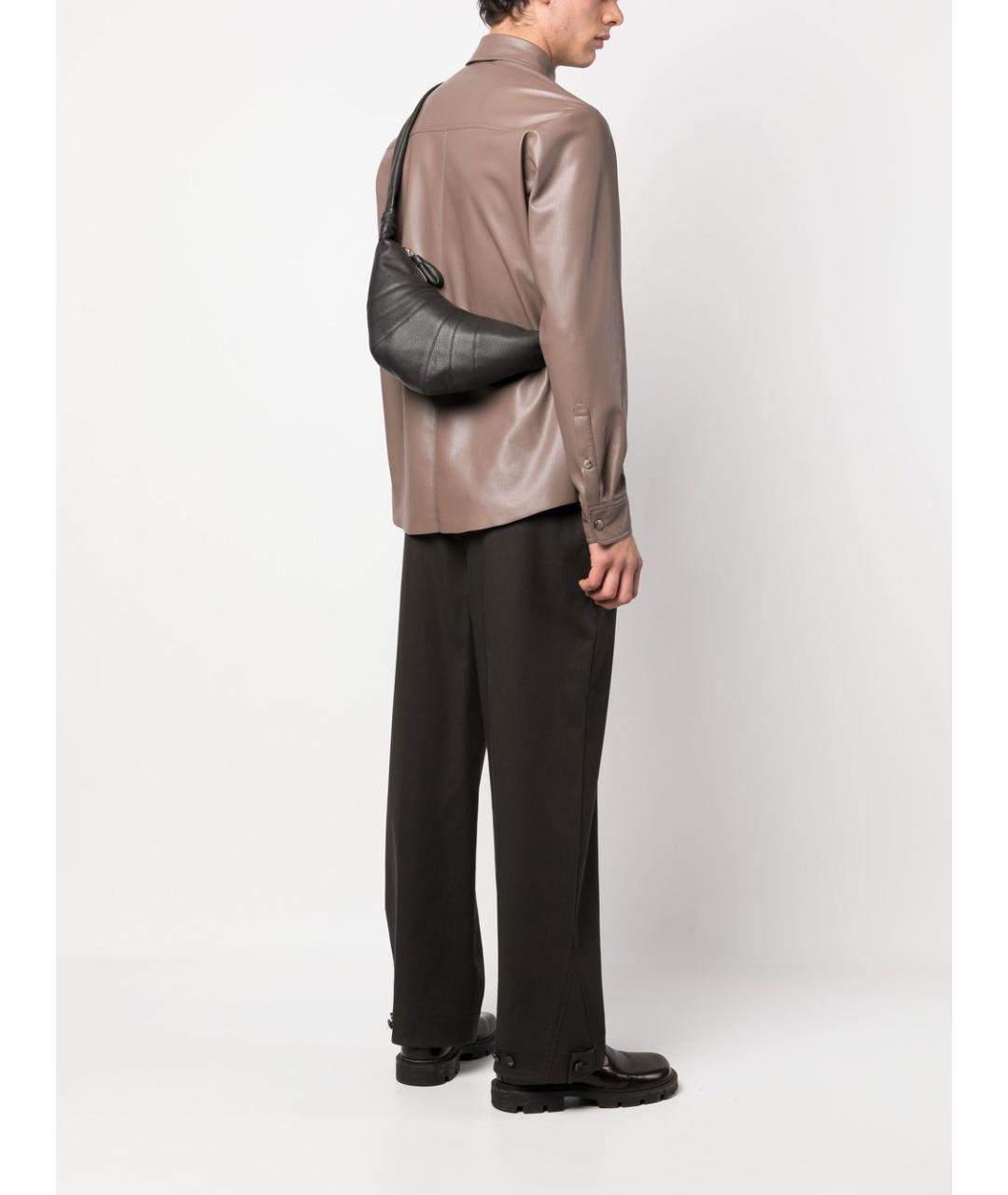 LEMAIRE Черная сумка через плечо, фото 3