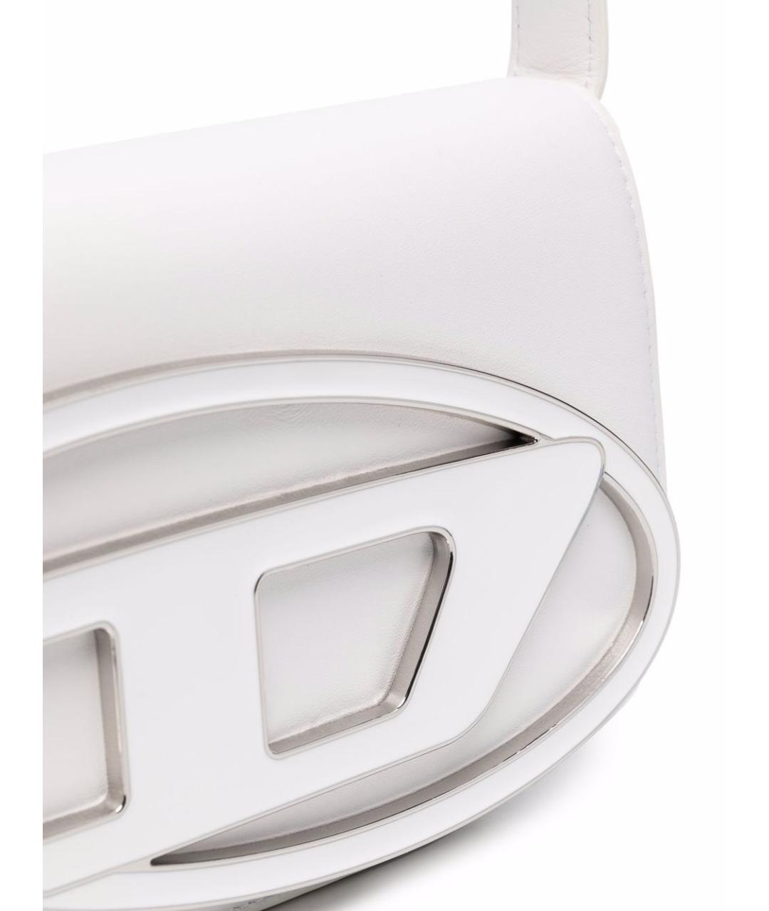 DIESEL Белая сумка с короткими ручками, фото 5