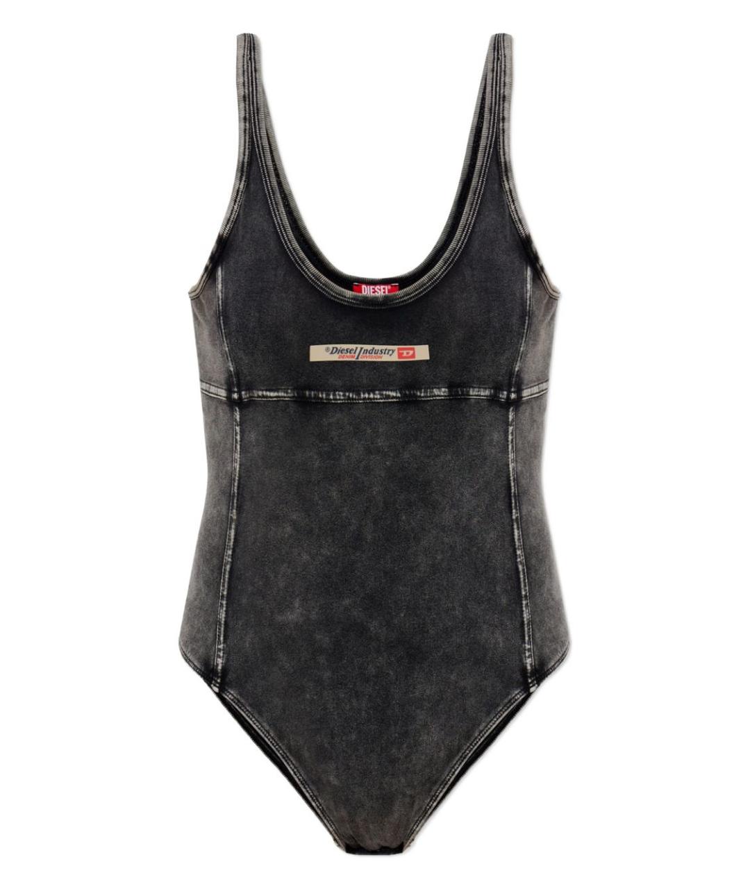 DIESEL Черная хлопковая майка, фото 1