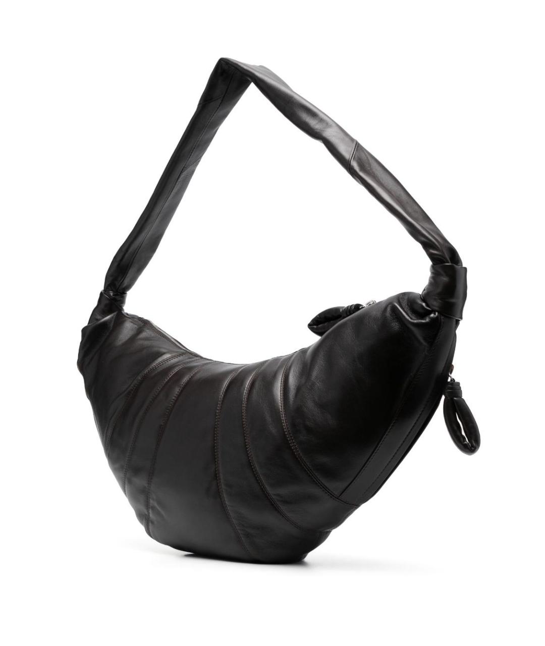 LEMAIRE Черная сумка через плечо, фото 3