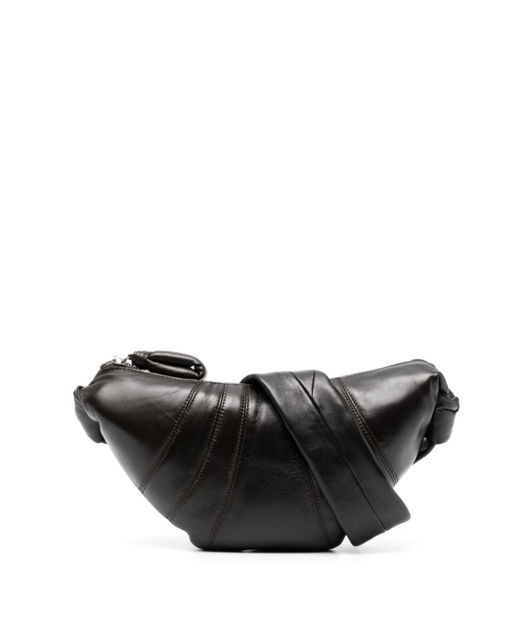 LEMAIRE Коричневая сумка на плечо, фото 1