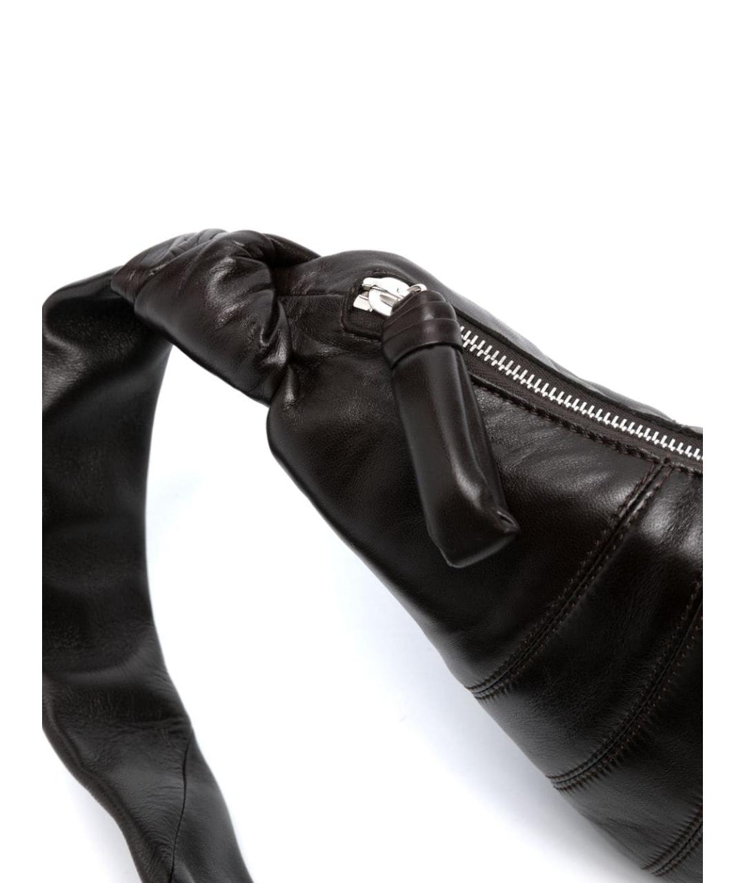 LEMAIRE Коричневая сумка на плечо, фото 4