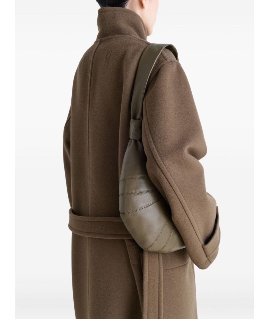 LEMAIRE Хаки сумка на плечо, фото 4