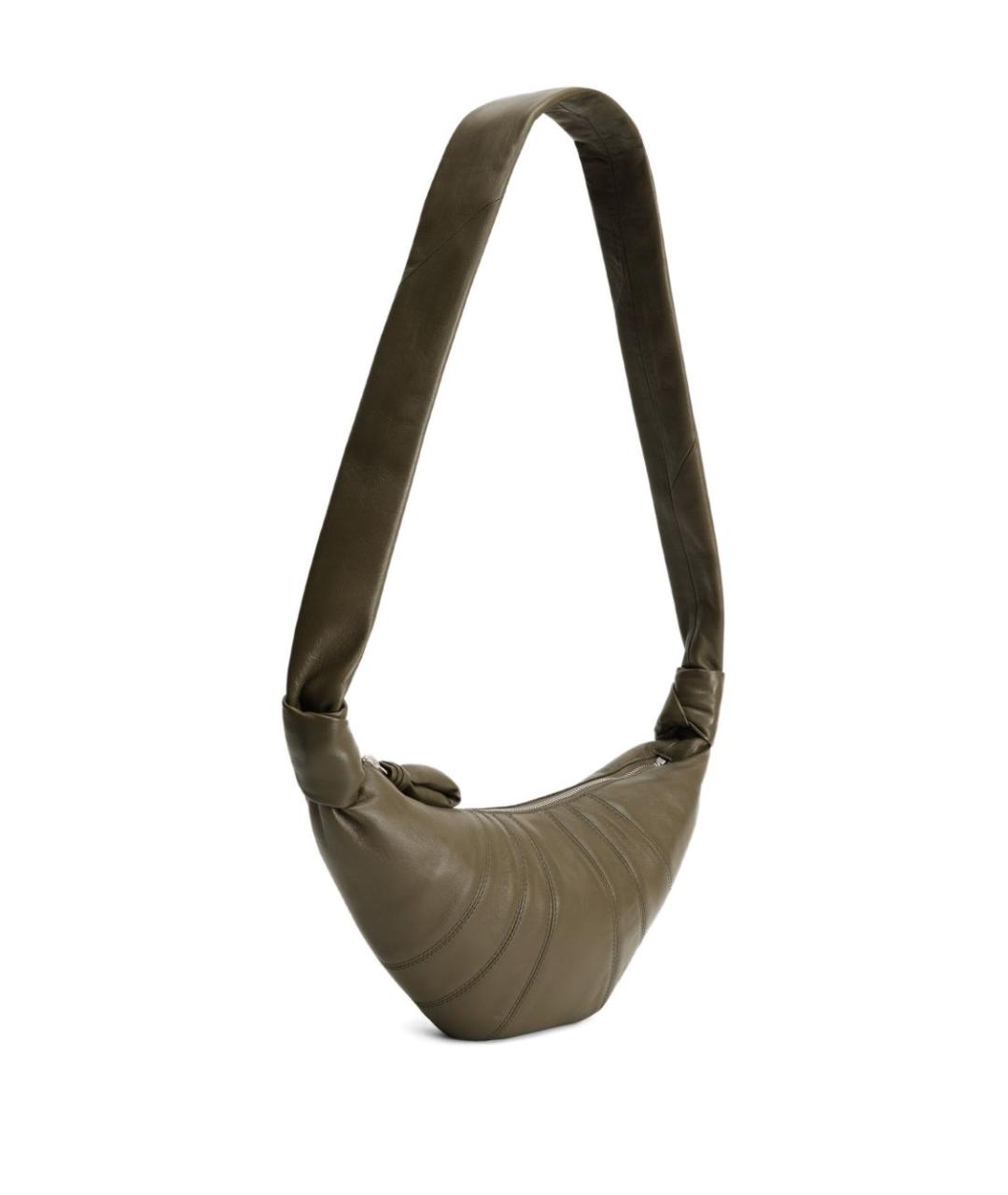 LEMAIRE Хаки сумка на плечо, фото 2