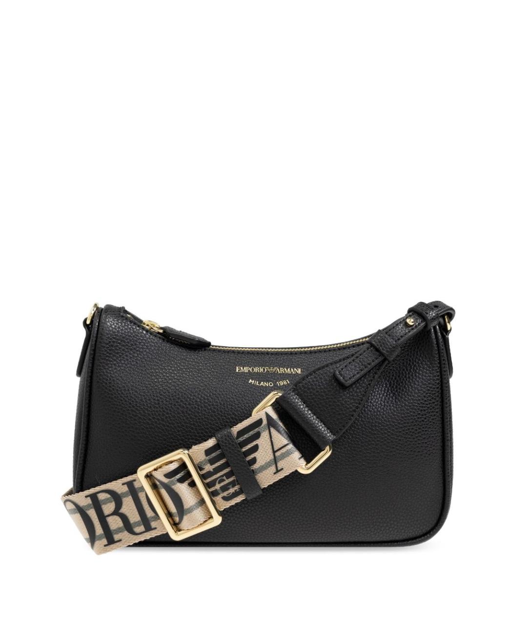 EMPORIO ARMANI Черная сумка через плечо, фото 1