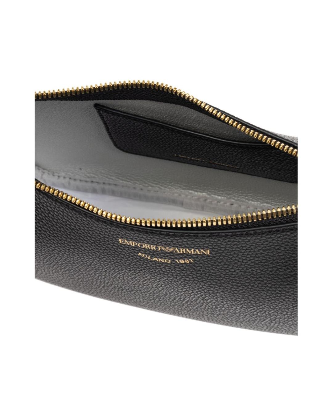 EMPORIO ARMANI Черная сумка через плечо, фото 2
