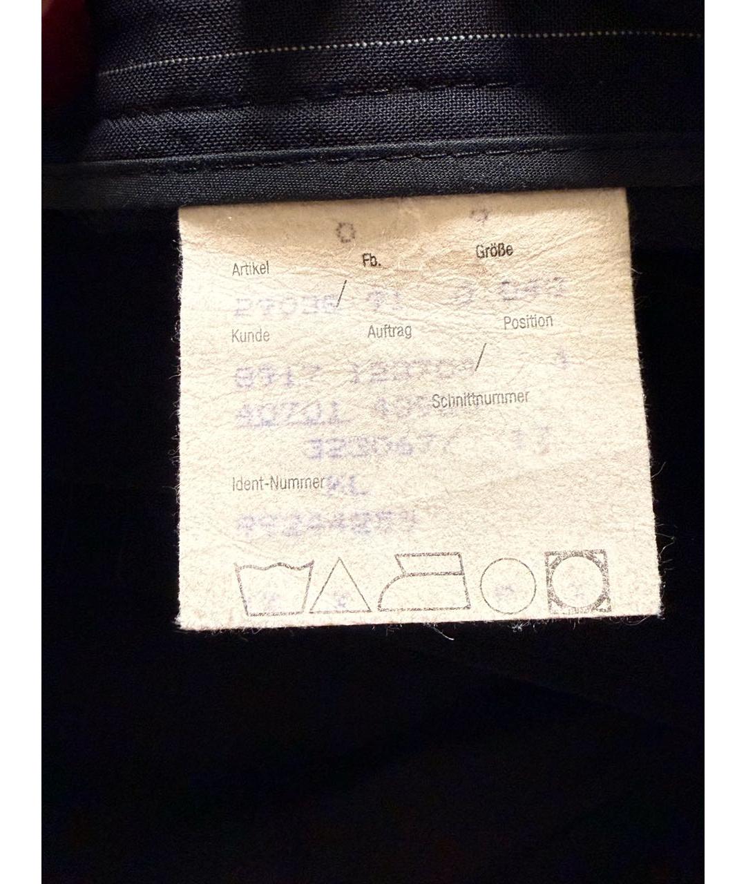 KARL LAGERFELD Черный классический костюм, фото 7