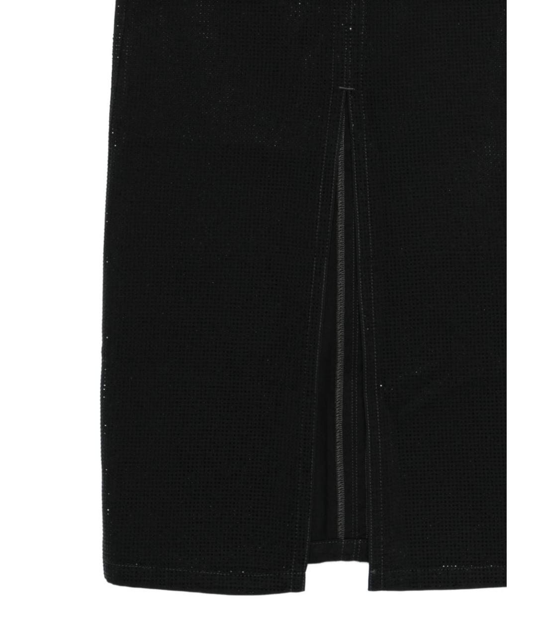 EMPORIO ARMANI Черная юбка миди, фото 3