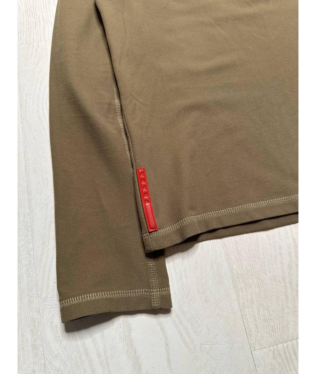 PRADA Коричневая хлопковая куртка, фото 3