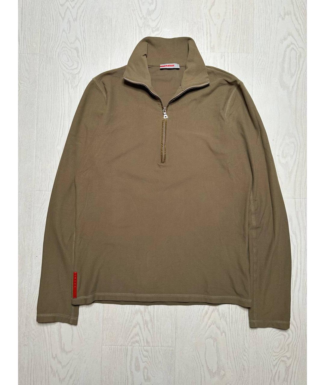 PRADA Коричневая хлопковая куртка, фото 5