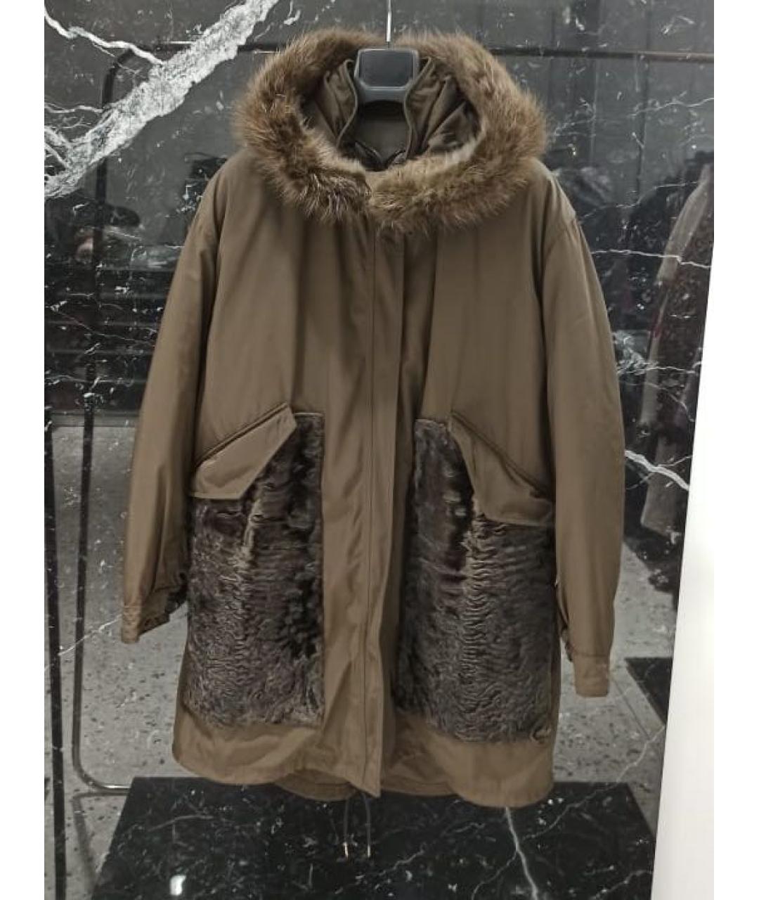 BLANCHA Хаки парка, фото 4