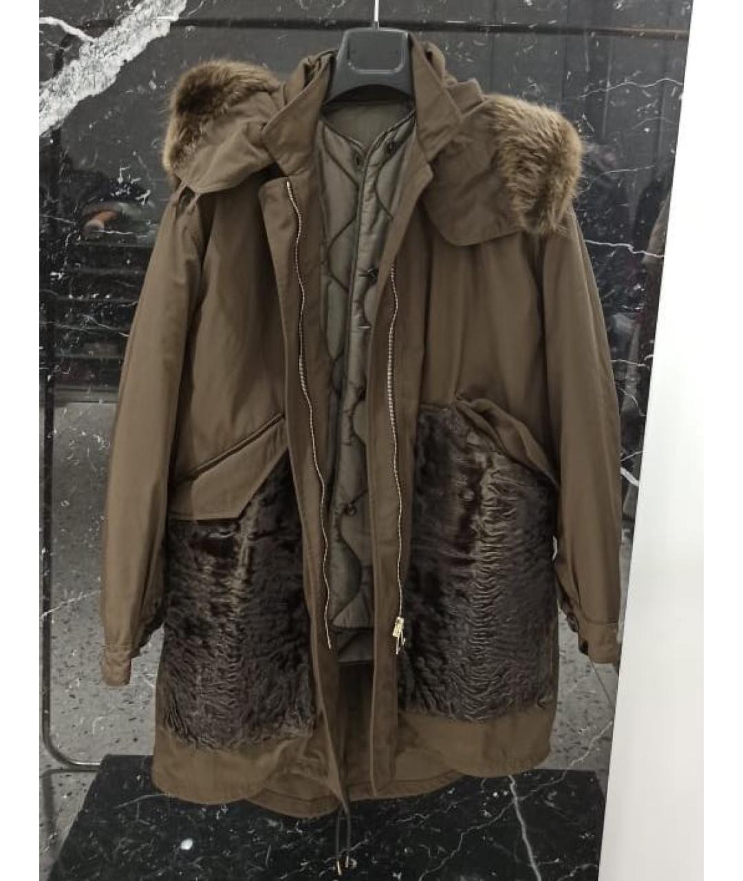 BLANCHA Хаки парка, фото 3