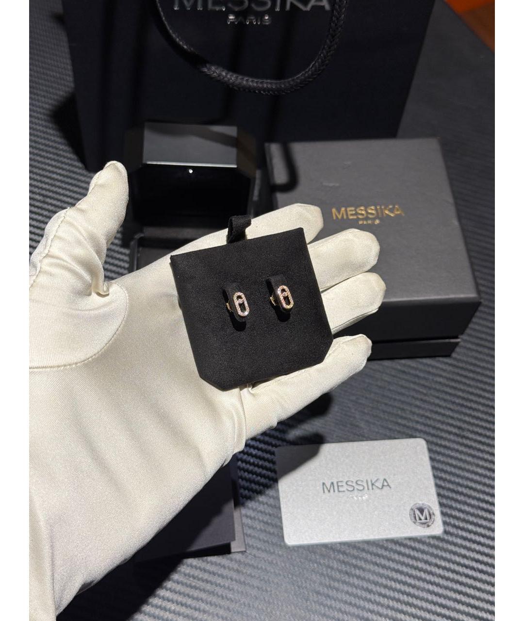 MESSIKA Золотые серьги из желтого золота, фото 5