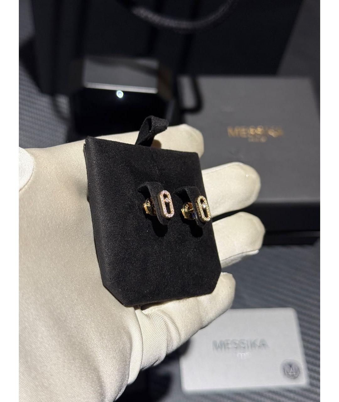 MESSIKA Золотые серьги из желтого золота, фото 6