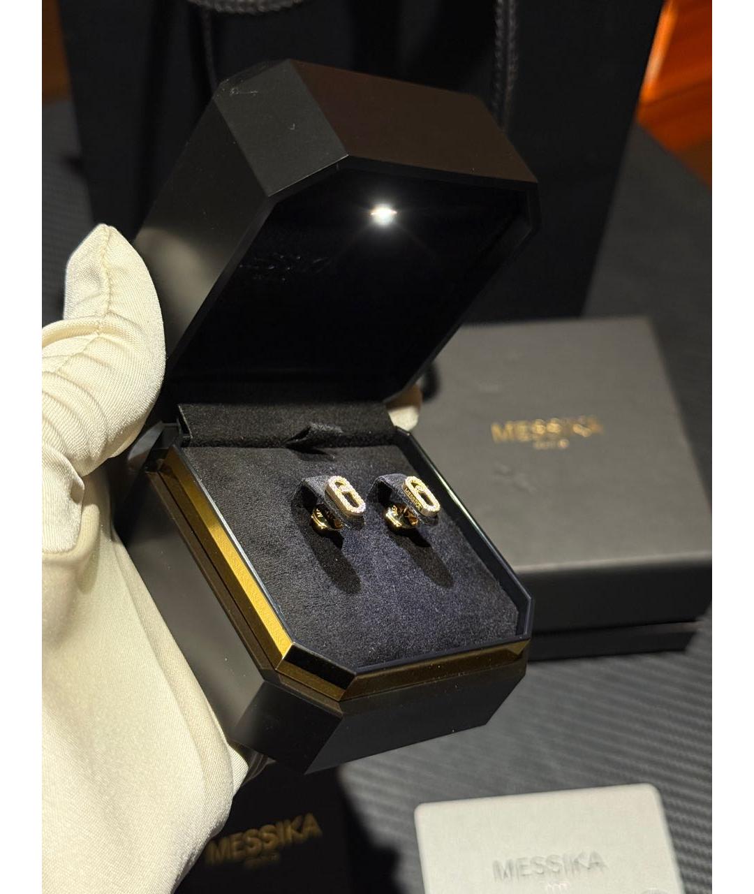MESSIKA Золотые серьги из желтого золота, фото 4