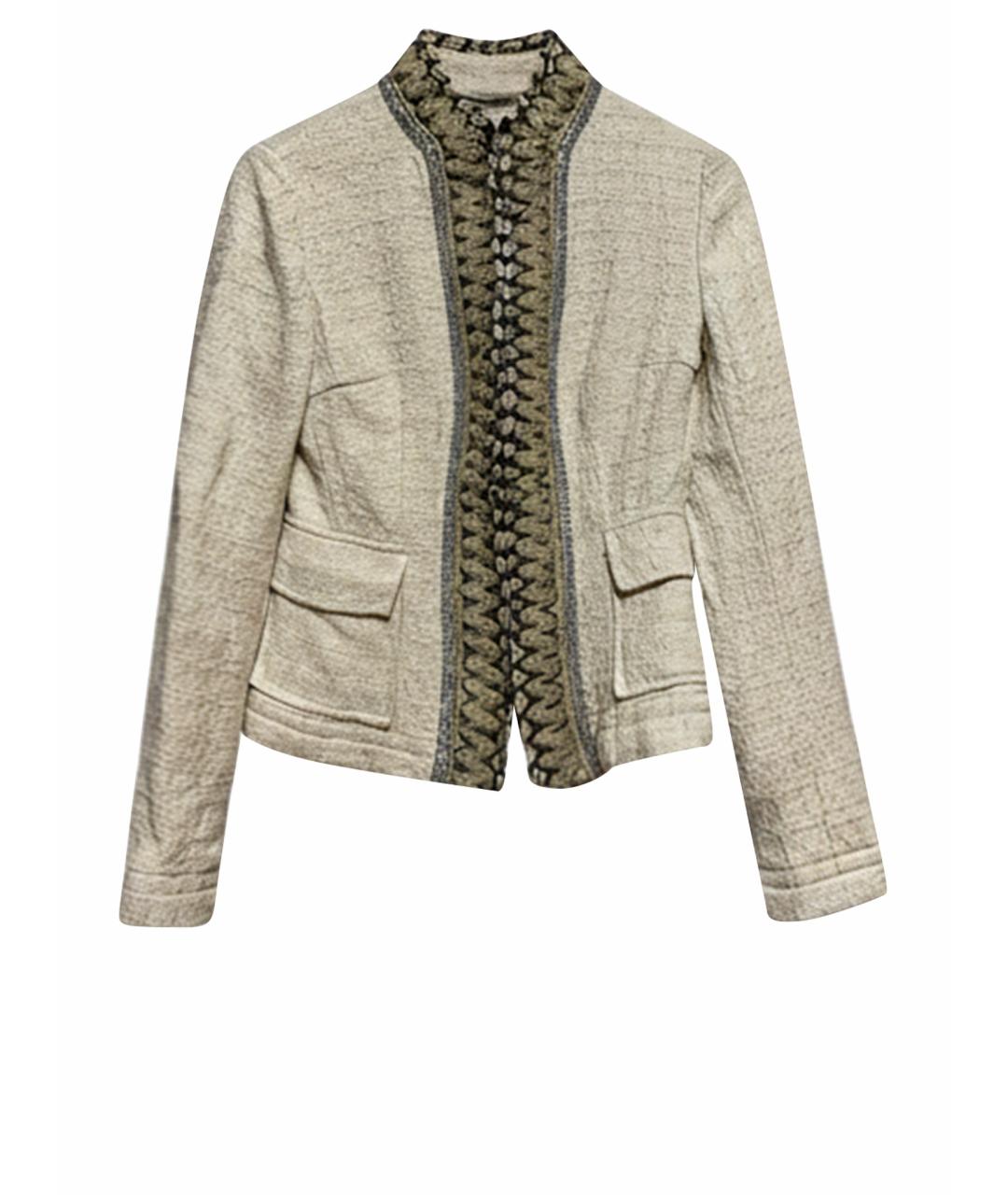 DOLCE&GABBANA Бежевый жакет/пиджак, фото 1