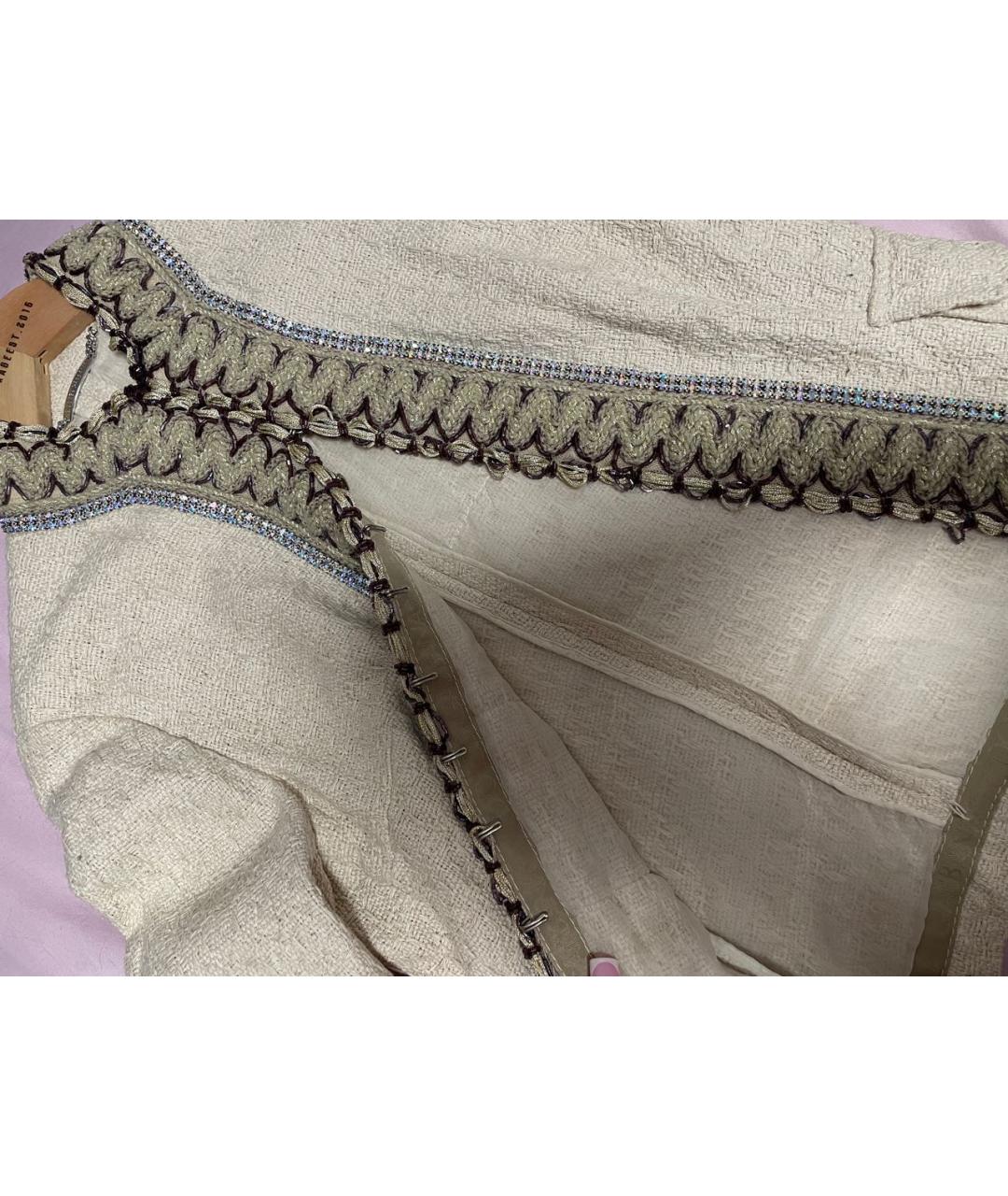 DOLCE&GABBANA Бежевый жакет/пиджак, фото 8