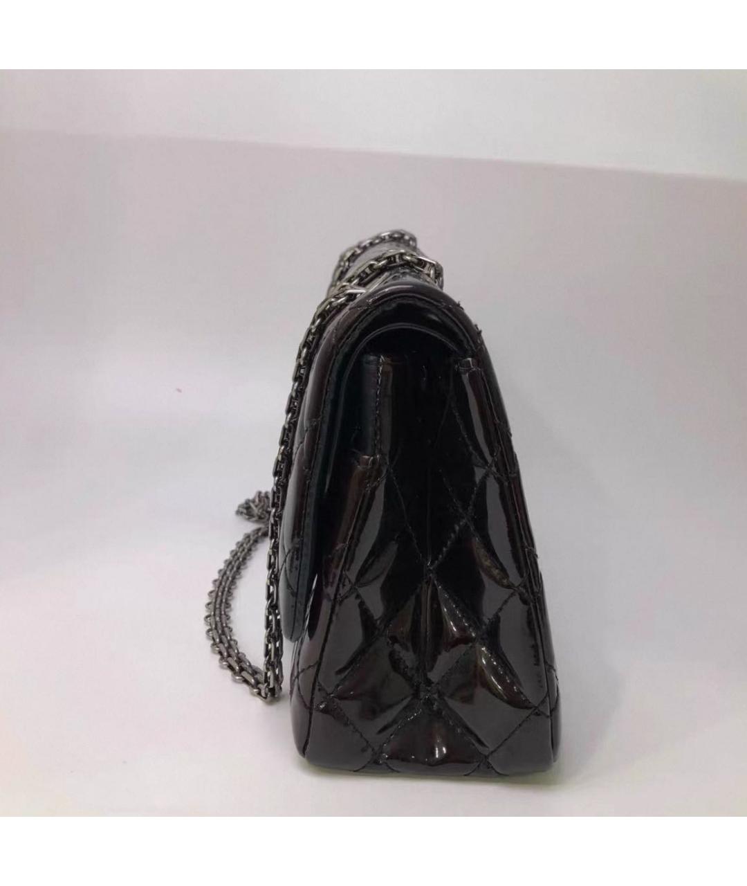 CHANEL Коричневая кожаная сумка через плечо, фото 8