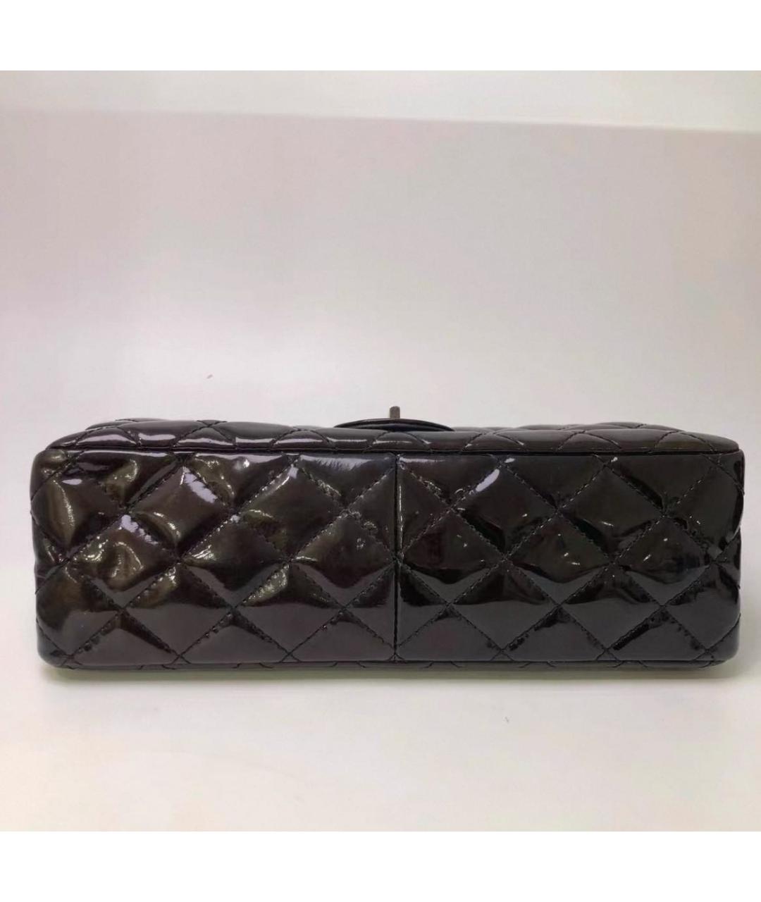 CHANEL Коричневая кожаная сумка через плечо, фото 7