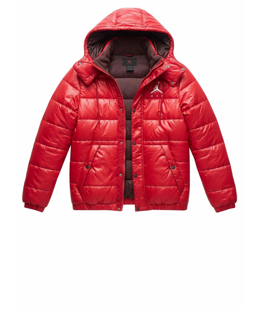 JORDAN Красная полиэстеровая куртка, фото 1