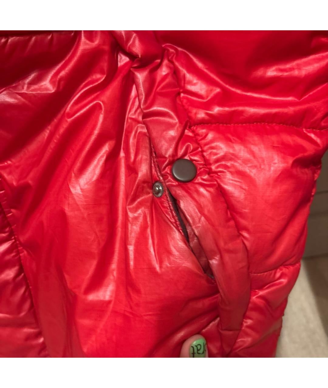 JORDAN Красная полиэстеровая куртка, фото 4