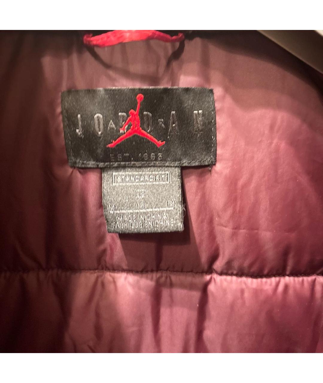 JORDAN Красная полиэстеровая куртка, фото 3
