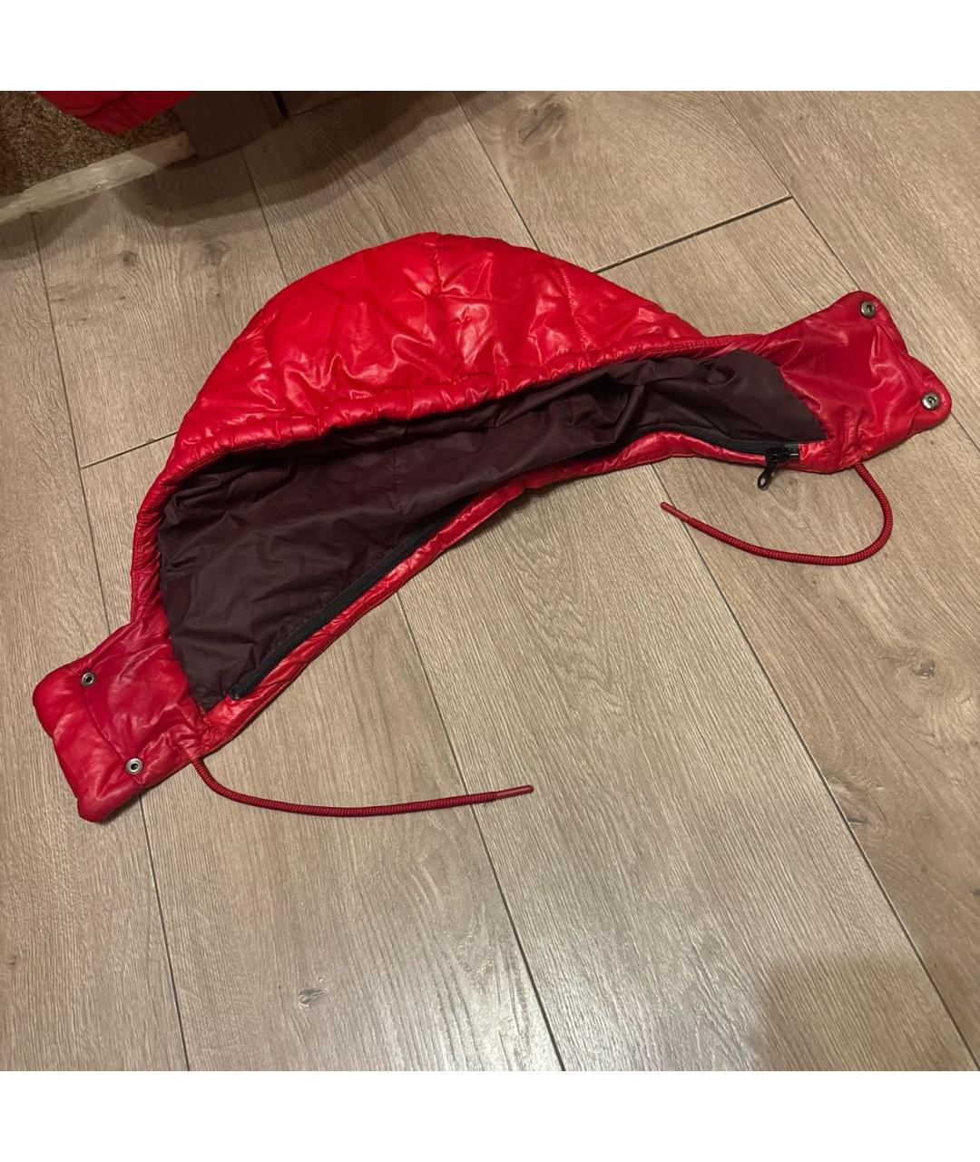 JORDAN Красная полиэстеровая куртка, фото 7