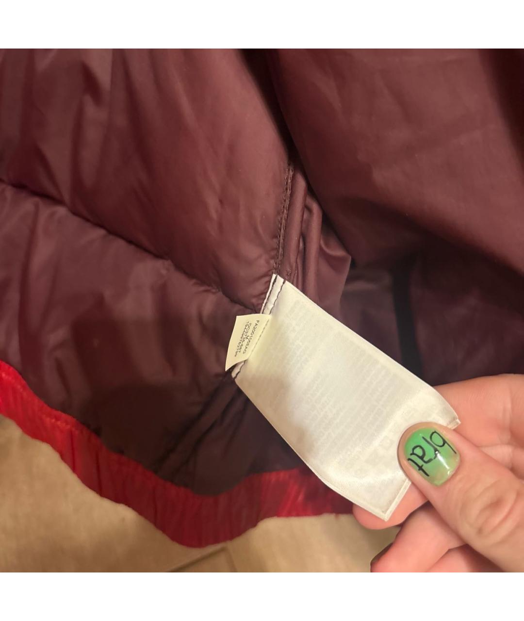 JORDAN Красная полиэстеровая куртка, фото 5
