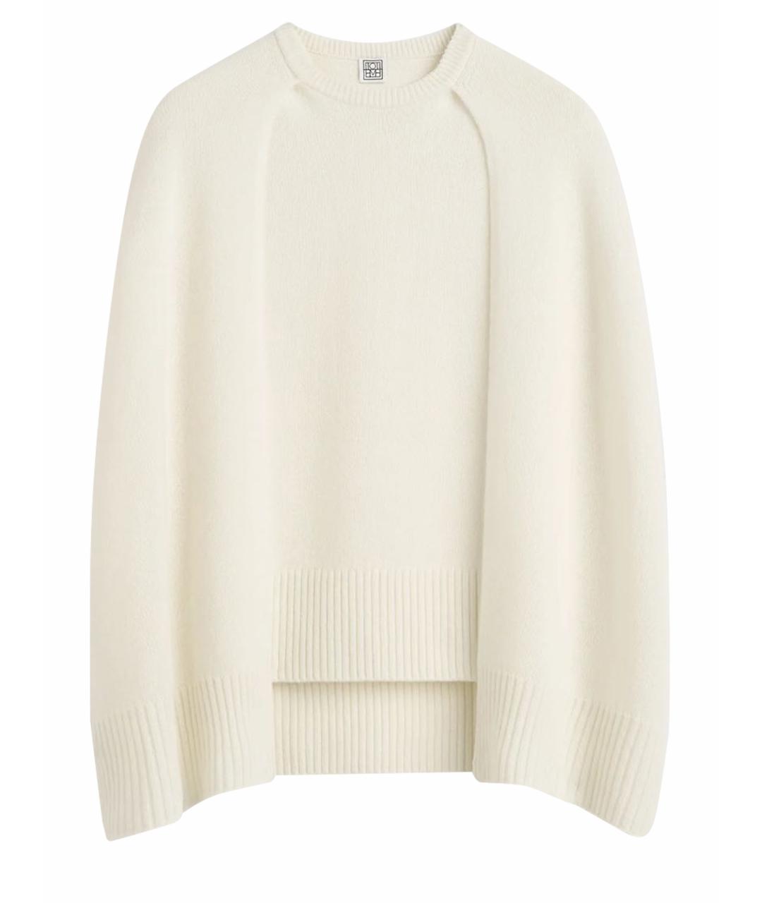 TOTEME Бежевый кашемировый джемпер / свитер, фото 4