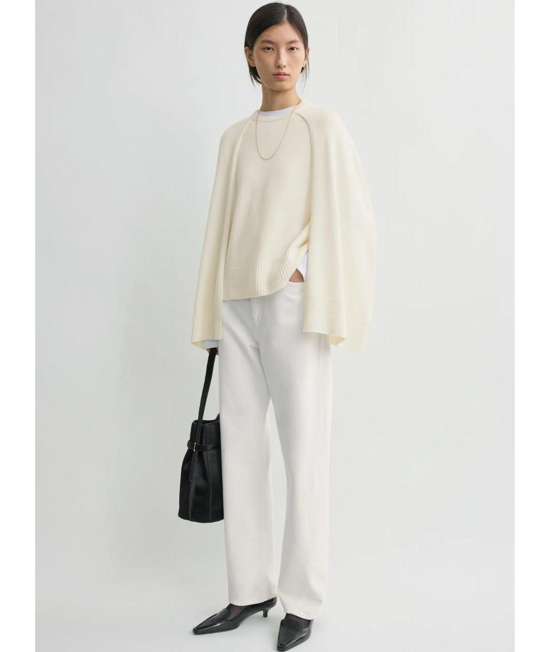 TOTEME Бежевый кашемировый джемпер / свитер, фото 2