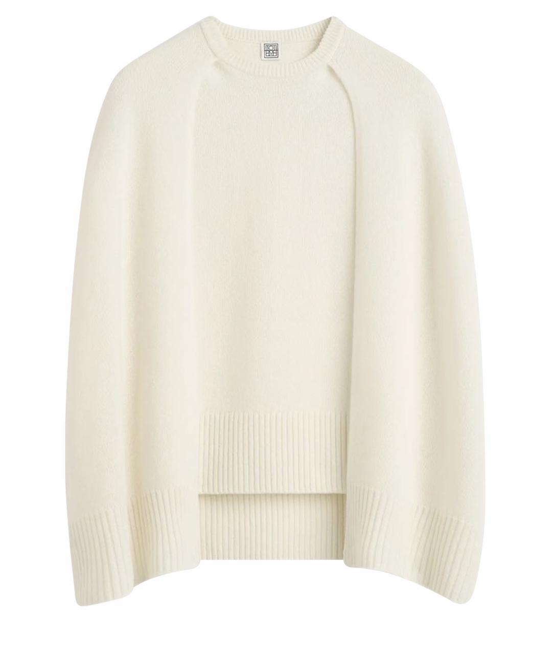 TOTEME Бежевый кашемировый джемпер / свитер, фото 1