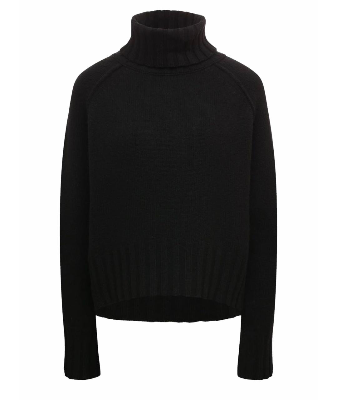 ISABEL BENENATO Черный кашемировый джемпер / свитер, фото 1