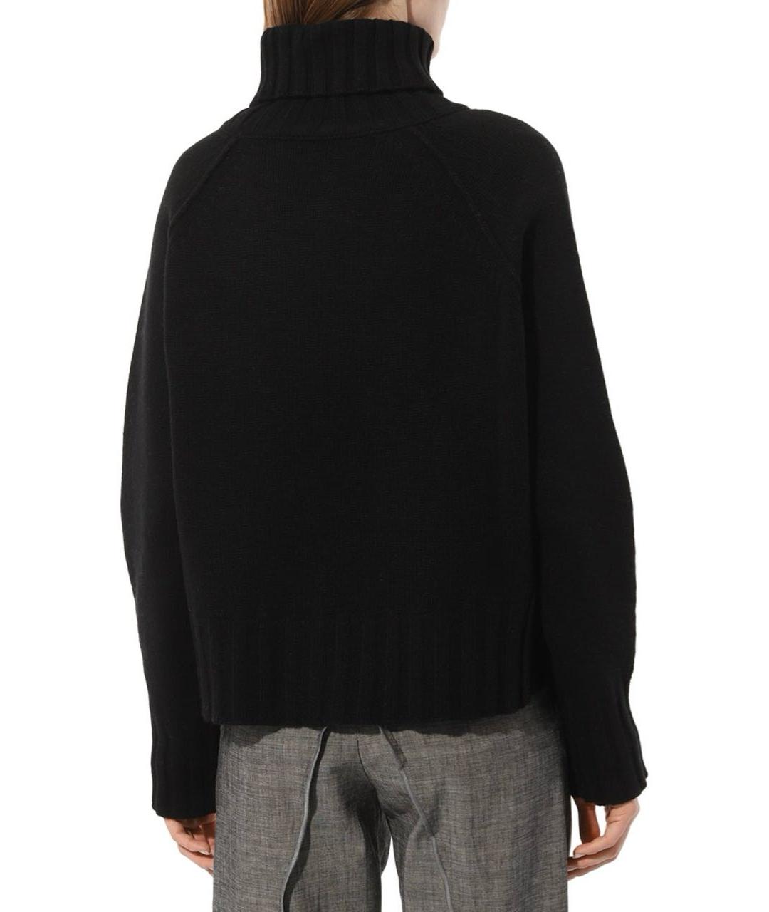 ISABEL BENENATO Черный кашемировый джемпер / свитер, фото 3