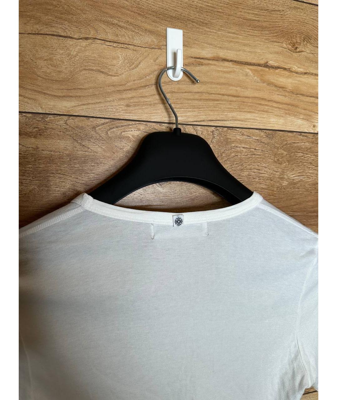 CHROME HEARTS Белая хлопковая футболка, фото 3