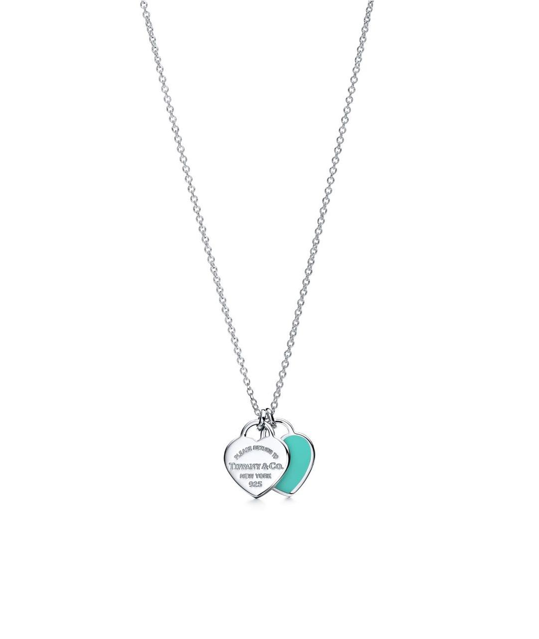 TIFFANY&CO Бирюзовое серебряное колье, фото 6