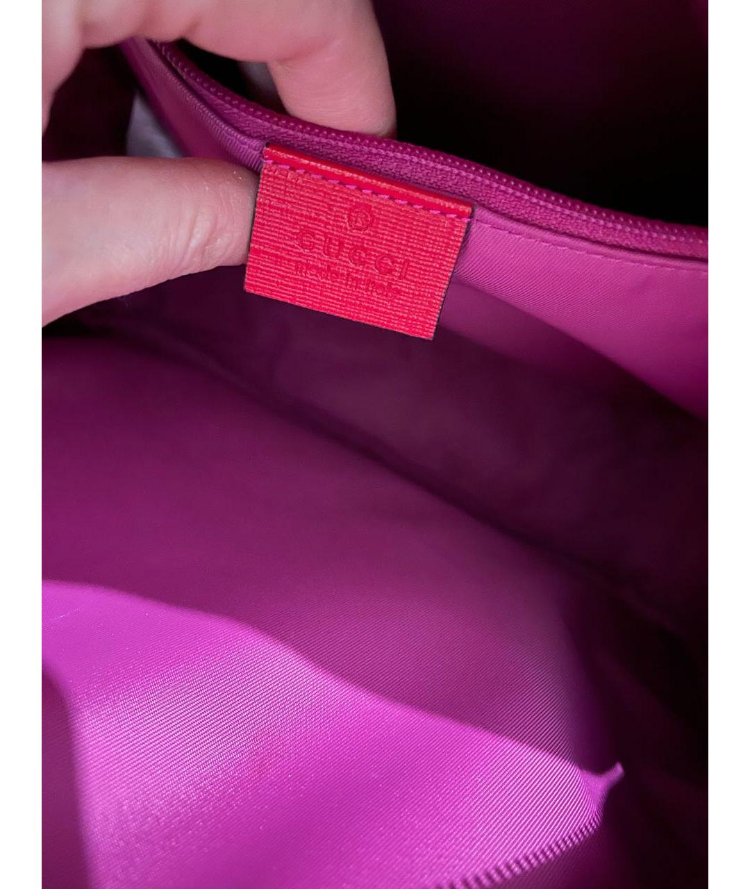 GUCCI Бежевый рюкзак из искусственной кожи, фото 4