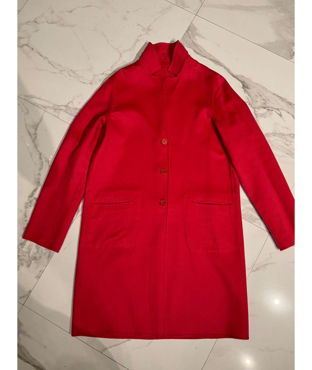 LORO PIANA Коралловое кашемировое пальто, фото 3