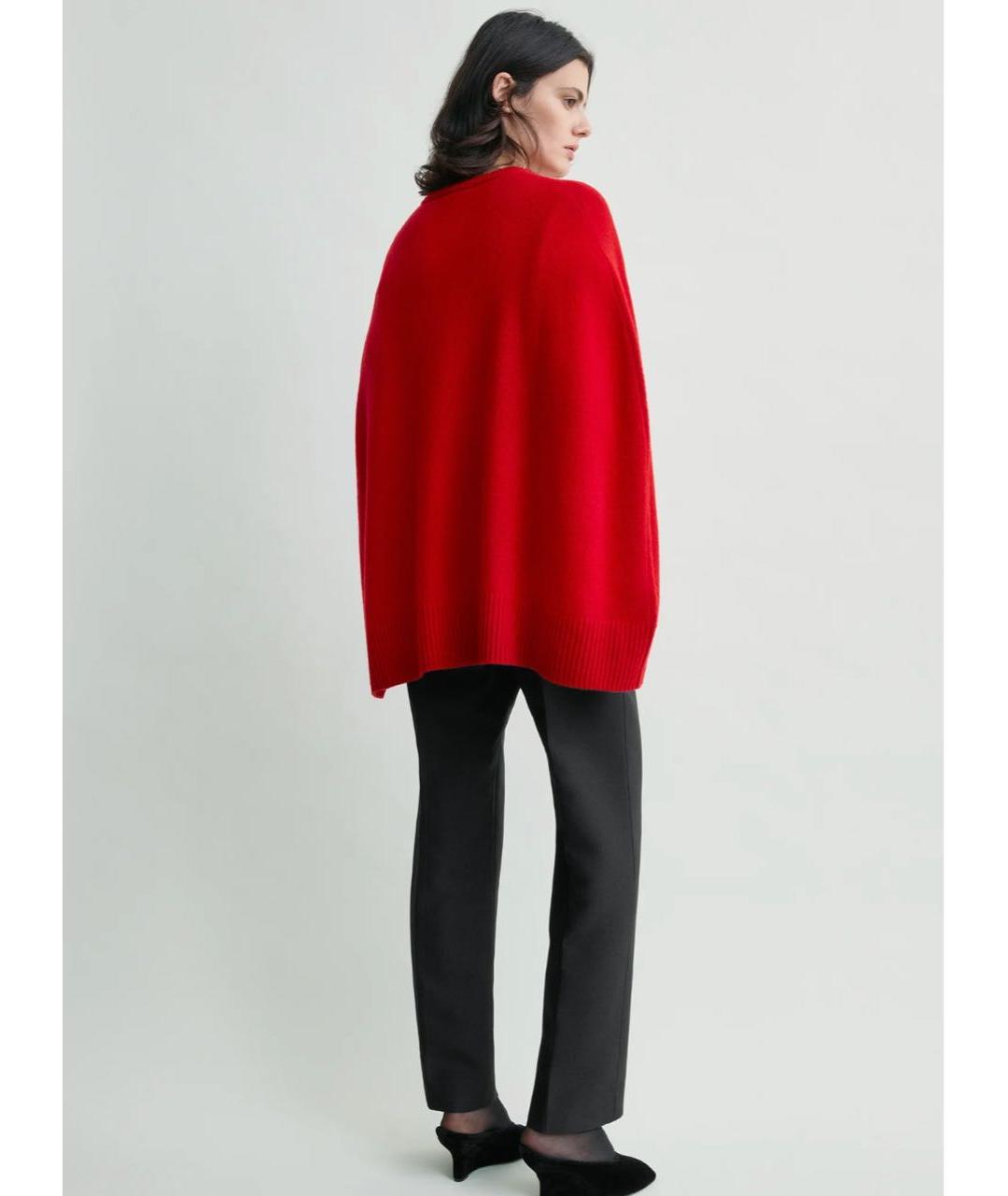TOTEME Красный кашемировый джемпер / свитер, фото 3