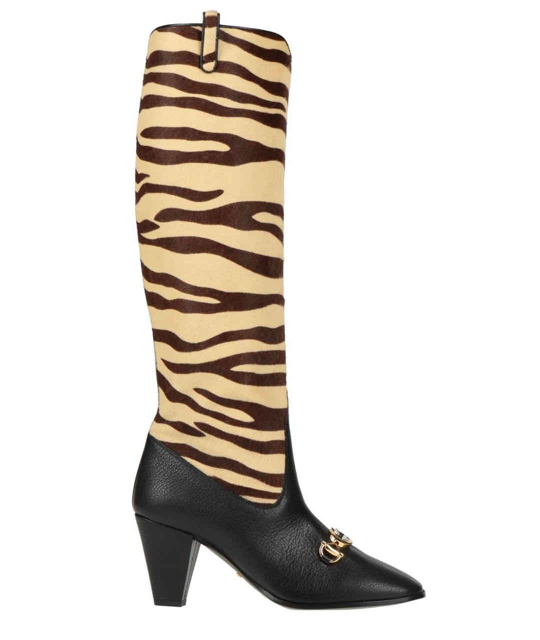 GUCCI Мульти кожаные сапоги, фото 1